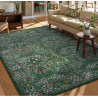 Dark Green Grden Area Rugs
