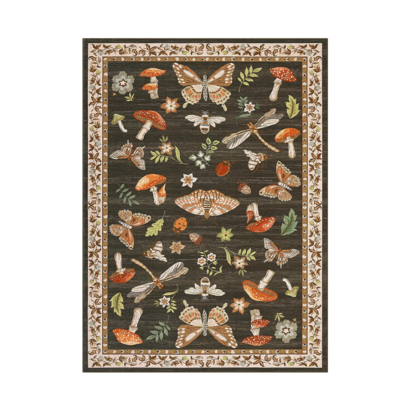 Washable Rug Area Rugs for Living Room，Bedroom