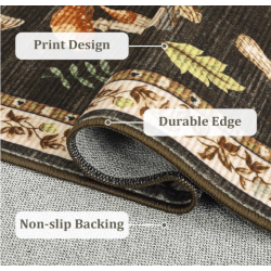 Washable Rug Area Rugs for Living Room，Bedroom