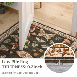 Washable Rug Area Rugs for Living Room，Bedroom