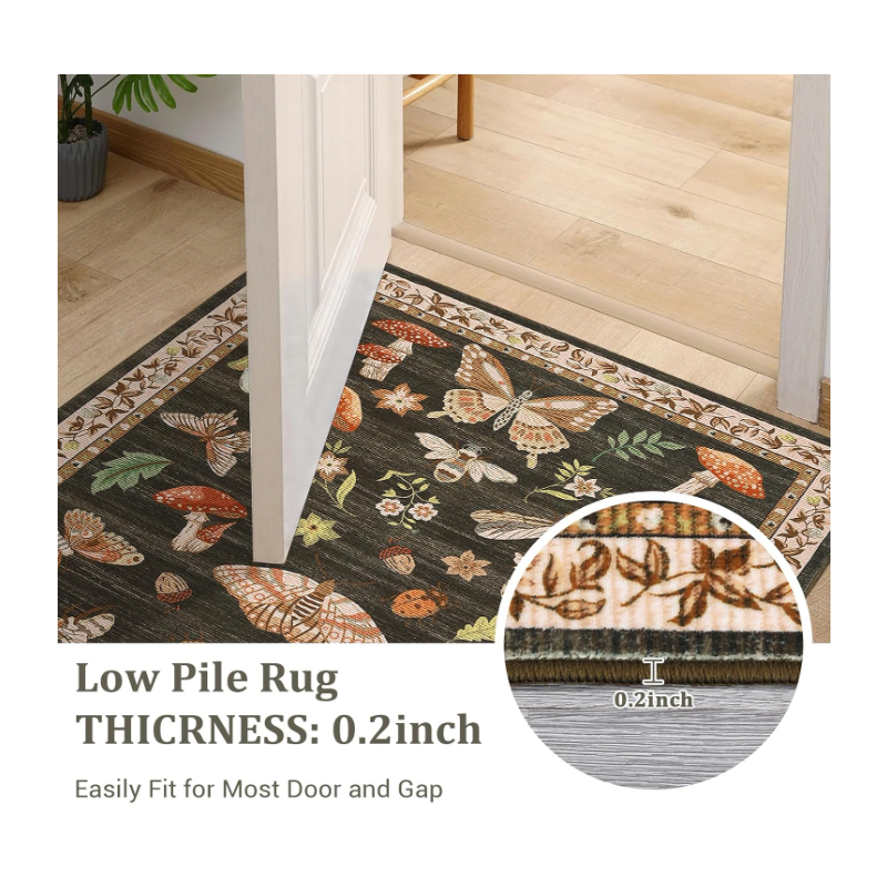 复制 复制 复制 复制 复制 Purple English Lavender Flower Doormat