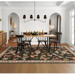 Washable Rug Area Rugs for Living Room，Bedroom