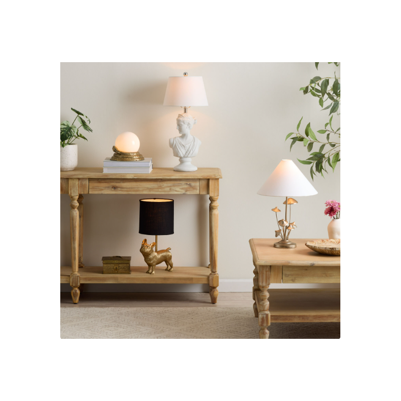 复制 Pink Tulip Plant Table Lamp