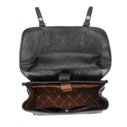 Top Handle Carry Satchel/Laptop Bag/Backpack/Crossbody - Black