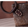 TW Pattern Tooled Collection Crossbody Bag - Brown 的副本 的副本 的副本 的副本 的副本 的副本 的副本