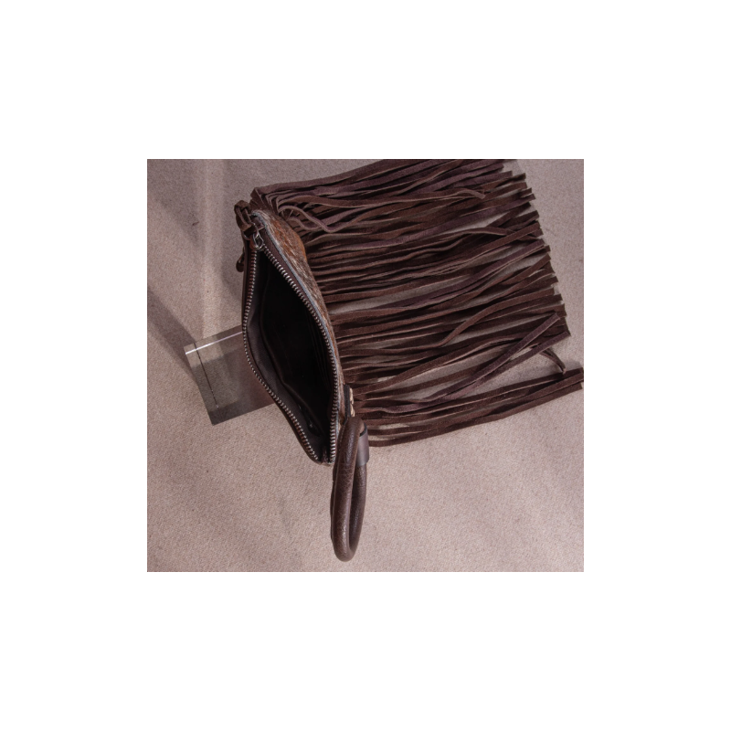 TW Pattern Tooled Collection Crossbody Bag - Brown 的副本 的副本 的副本 的副本 的副本 的副本 的副本