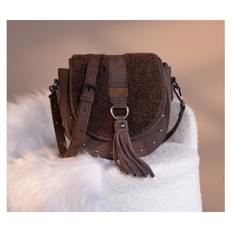 Saddle Bag Crossbody - Coffee