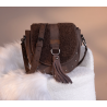 Saddle Bag Crossbody - Coffee
