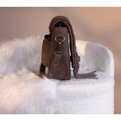 Saddle Bag Crossbody - Coffee