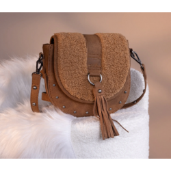 Saddle Bag Crossbody - Brown