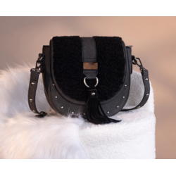 Saddle Bag Crossbody -Black