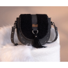 Saddle Bag Crossbody -Black