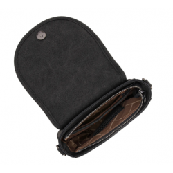 Saddle Bag Crossbody -Black