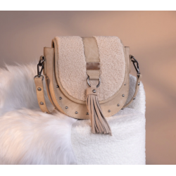 Saddle Bag Crossbody - Pale