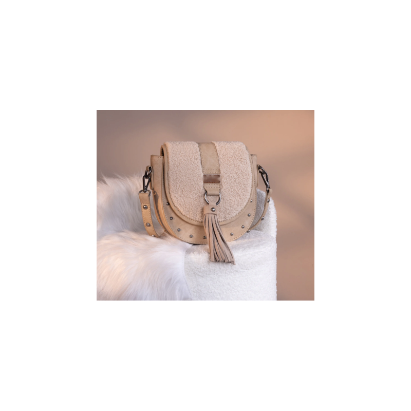 Saddle Bag Crossbody - Pale