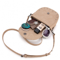 Saddle Bag Crossbody - Pale