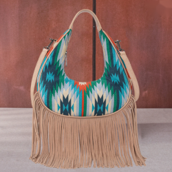 Crescent Crossbody Bag - Blue