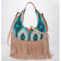 Crescent Crossbody Bag - Blue