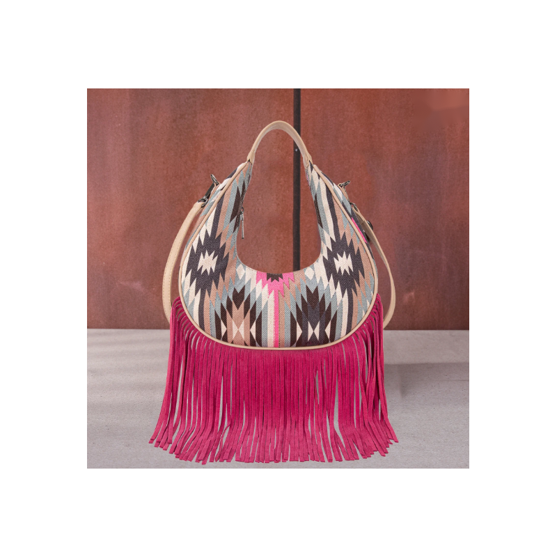 复制 复制 复制 复制 复制 复制 复制 TW Pattern Tooled Collection Crossbody Bag - Brown