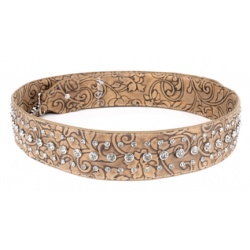 TW Pattern Tooled Collection Crossbody Bag - Brown 的副本 的副本 的副本 的副本 的副本 的副本 的副本