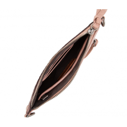 TW Collection - Leather Floral Tooled Collection Clutch - Pink