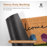 Door Mat with Heavy Duty Backing