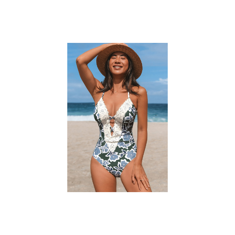 Sundown Serenade Floral One-Piece Swimsuit Sundown Serenade Floral One-Piece Swimsuit