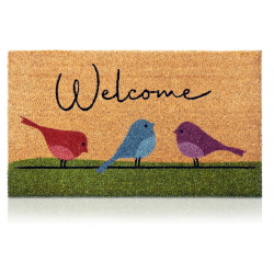 Door Mat with Heavy Duty Backing