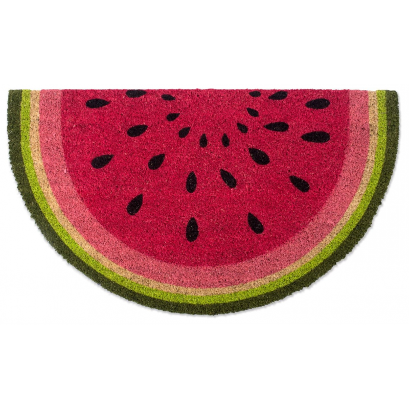 Colorful Design Natural Coir Doormat, Watermelon Colorful Design Natural Coir Doormat, Watermelon