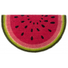 Colorful Design Natural Coir Doormat, Watermelon