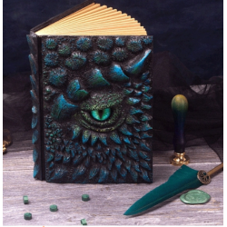 Embossed Bird Eye Resin Notebooks, Retro Travel Journals