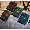 Embossed Bird Eye Resin Notebooks, Retro Travel Journals
