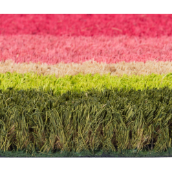 Colorful Design Natural Coir Doormat, Watermelon