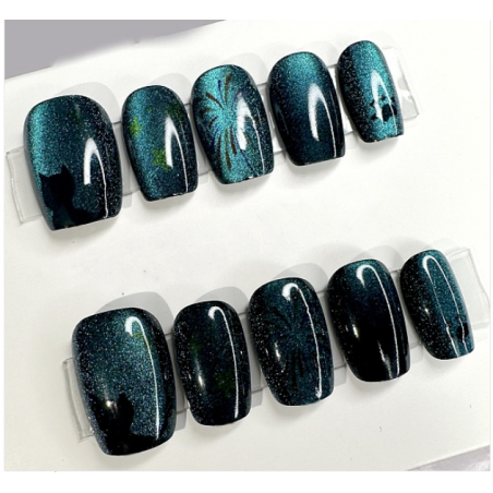 Plastic False Nail Tips, Full Cover Press On False Nails, Nail Art Detachable Manicure