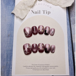 Plastic False Nail Tips, Full Cover Press On False Nails, Nail Art Detachable Manicure