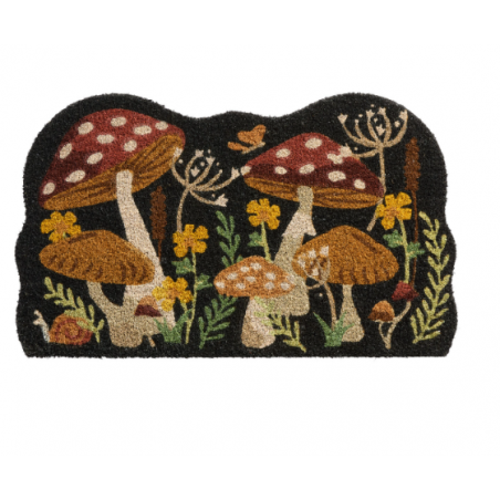 OT Mushroom Dream Coir Doormat