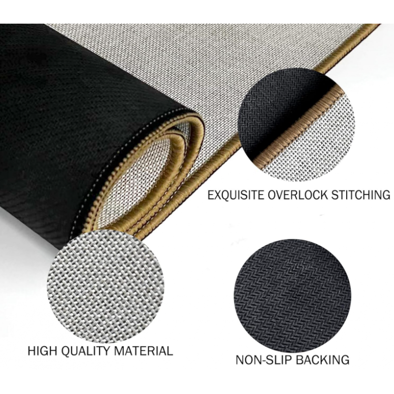 Sun Linen Doormat Door Mat for Home Kitchen Entrance