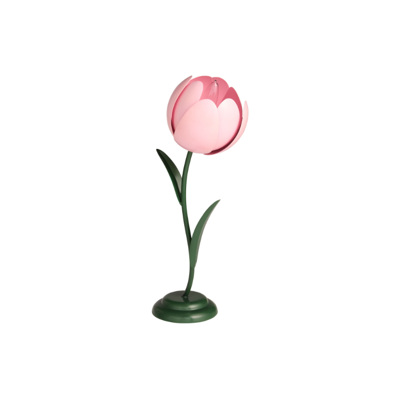 Pink Tulip Plant Table Lamp Pink Tulip Plant Table Lamp